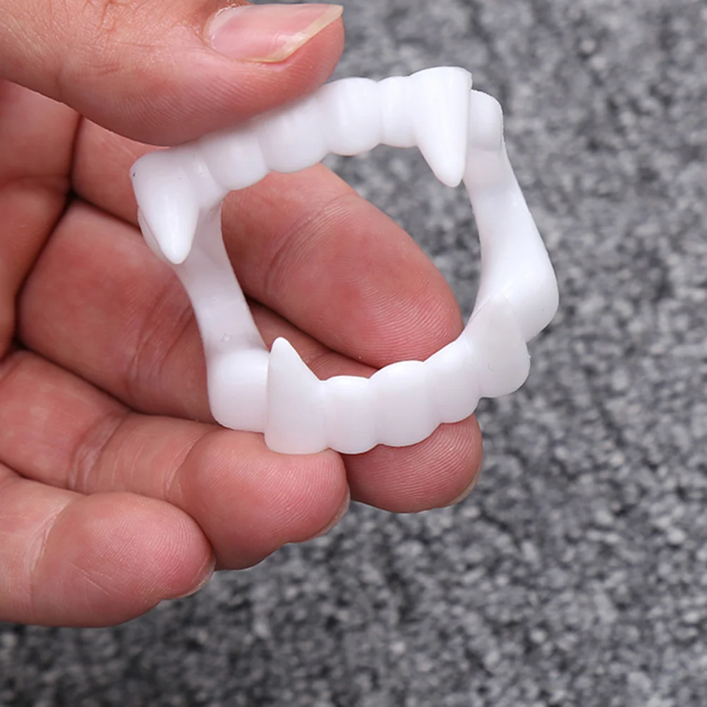 

Клыки teethвампира, костюм для косплея, поддельные реквизиты, зубы, Детские клыки Partydracula зомби, зубной протез Werewolf Fang