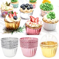 1050pcs cupcake paper cup oilproof cupcake liner baking cup tray case wedding party caissettes golden muffin wrapper paper
