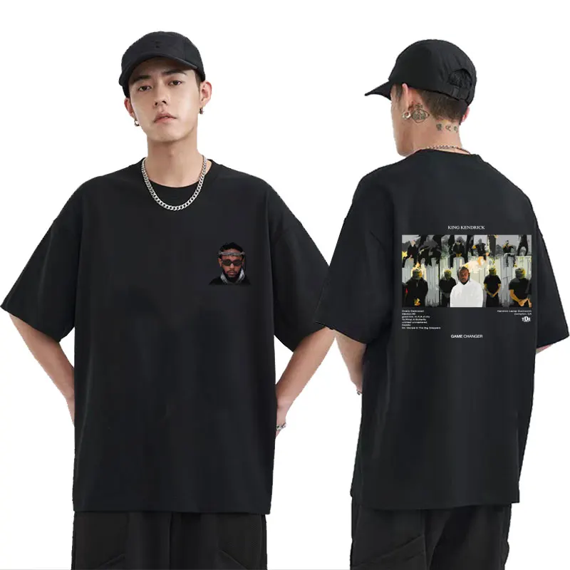 

Rapper Kendrick Lamar T-shirt Pglang Mr Morale & The Big Steppers Album Tracklist T Shirts Men Women Vintage Casual Tees Tops