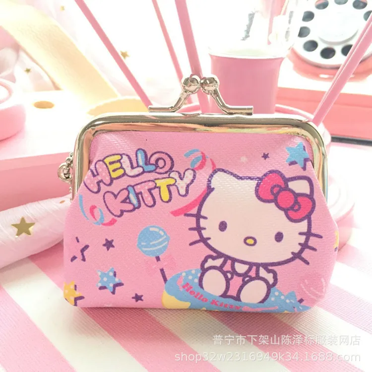 Sanrio кошелек для монет hello kitty симпатичный мелодический Кошелек клатч с собакой