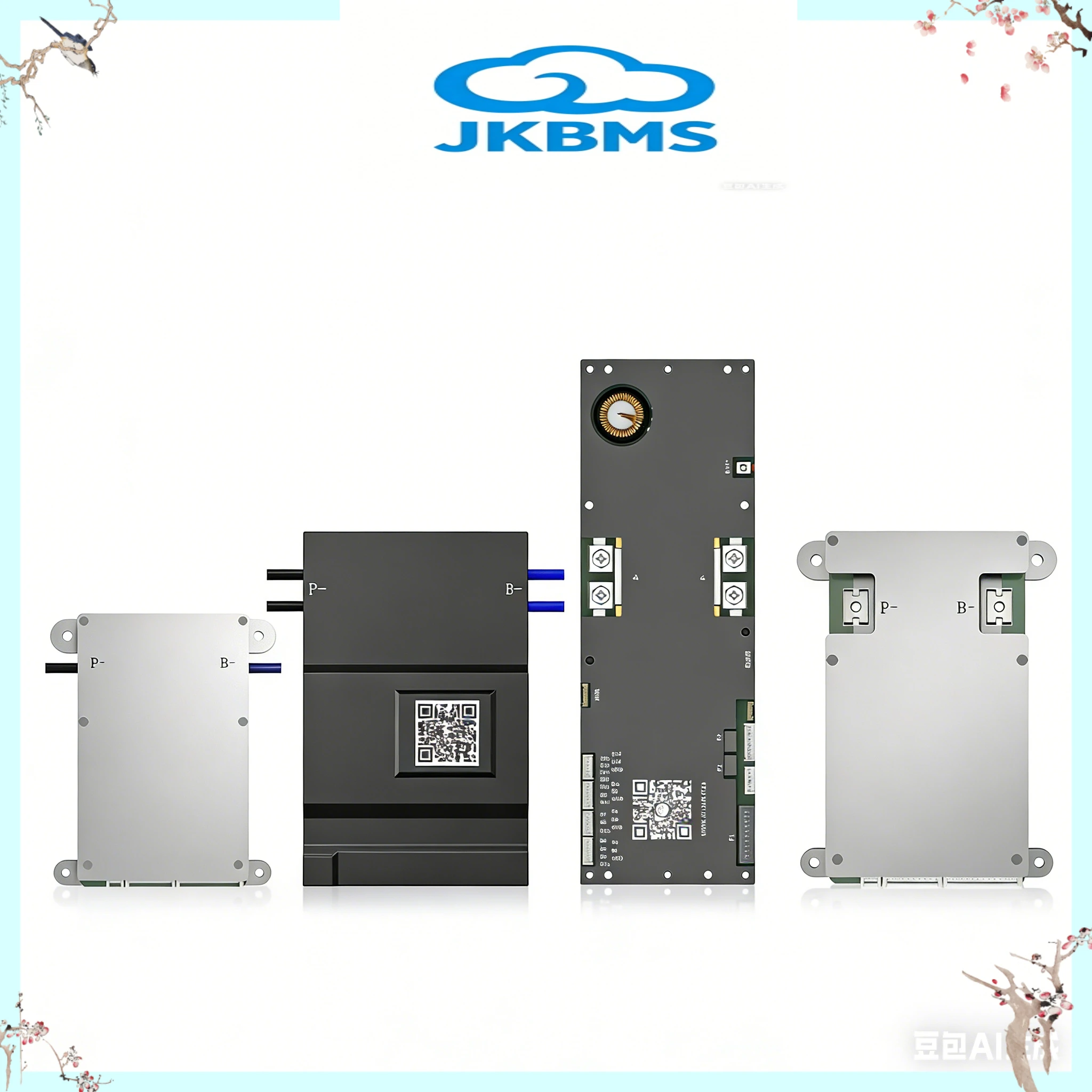 Фото JKBMS 100A 120A 150A 200A Li-Ion LiFePo4 LTO 8S 17S 20S 24S Аккумуляторы 24В 36В 48В 60В JIKONG Smart BMS с активной балансировкой 0.6А 1А 2А №1