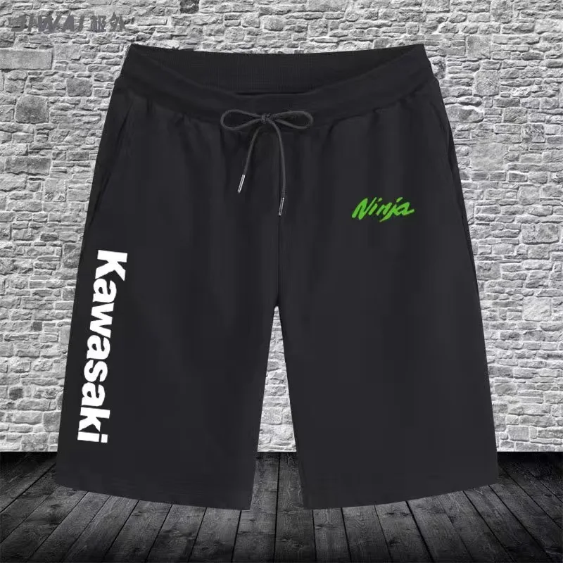 

2023 latest official flagship store Kawasaki shorts motorcycle motorcycle team men's and women's sports shorts five-point pants