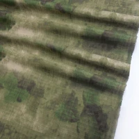 1 5m width bionic ruin camouflage cloth a tacs grid twill polyester cotton fabric scratch resistant diy jacket pants material