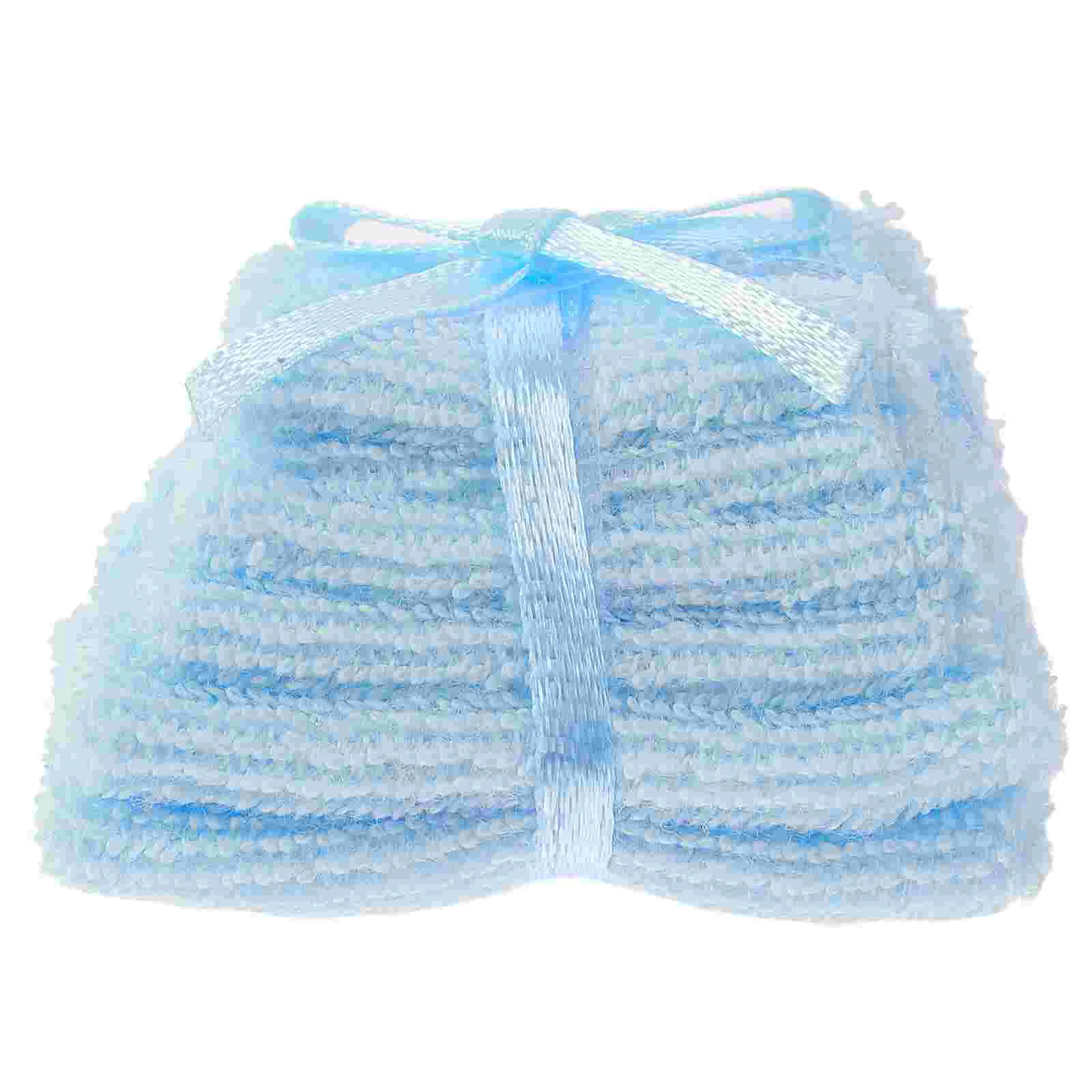 

Hand Towels Mini House Accessories Small Photo Props Bathroom Model Miniature Decors Cloth Decorations