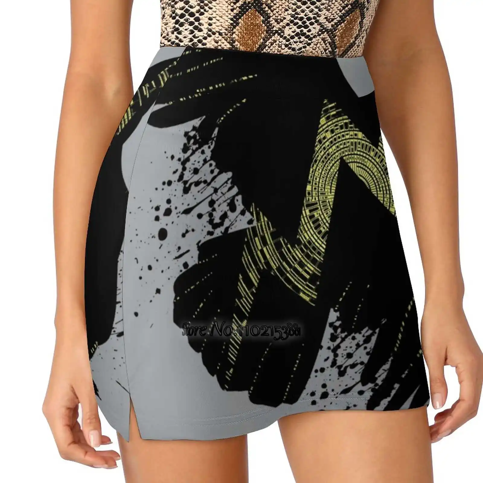 

Thunder Bird S-4Xl Tennis Skirts Golf Fitness Athletic Shorts Skirt With Phone Pocket Bird Thunder Lightning Drip Ladies Short