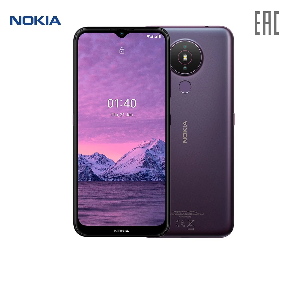 Смартфон Nokia 1.4 DS TA-1322 F20BTX 6.5” IPS Qualcomm Snapdragon 215 2Гб 32Гб 8Mп Android 10 4000mAh - купить по