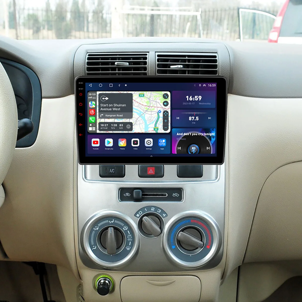 

Android 2K 8G + 256G QLED CarPlay Автомобильный мультимедийный для Toyota Avanza Daihatsu Xenia 2003-2011 GPS Bluetooth 5,0 радио DSP