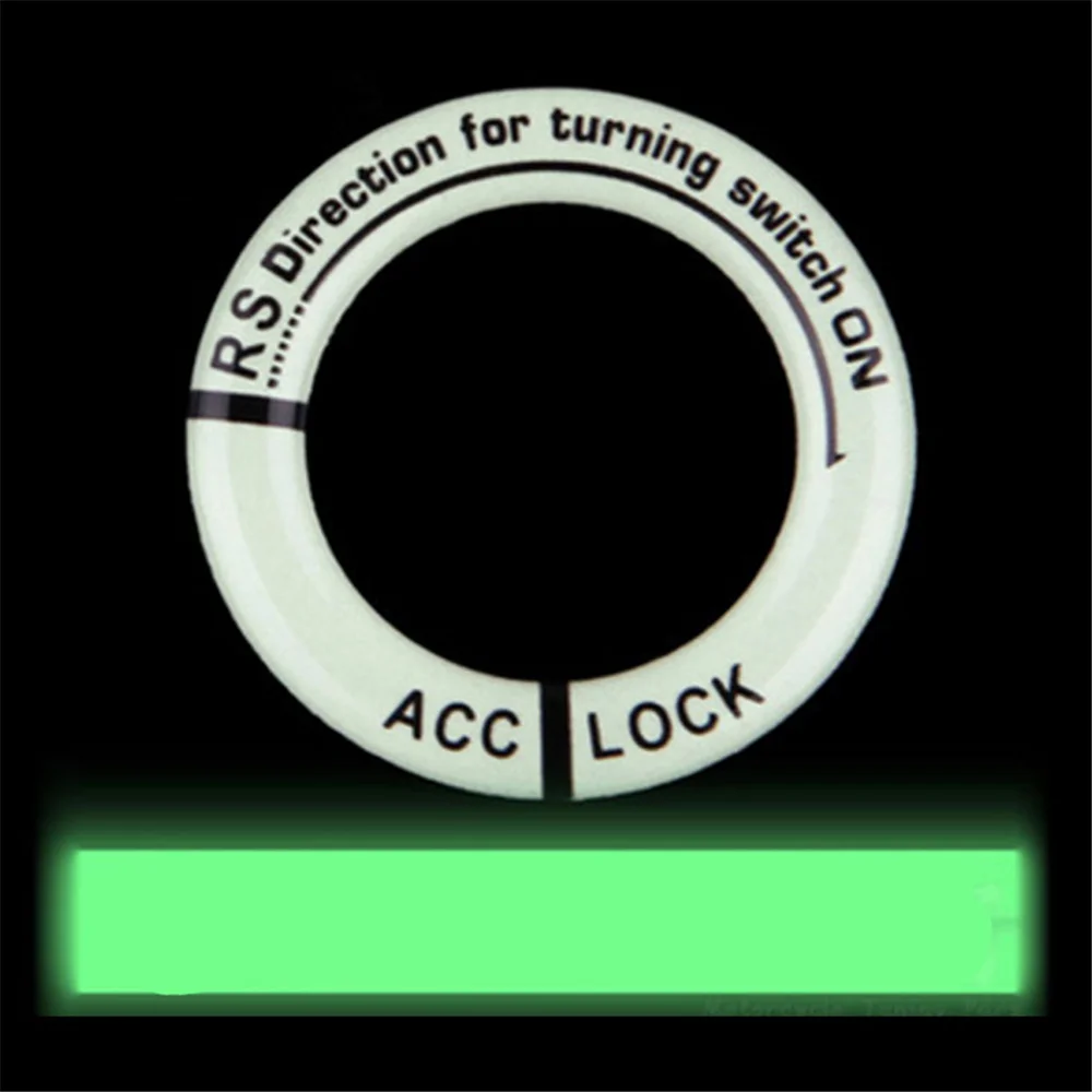 Автомобиль Мотоцикл гелевый светящийся брелок наклейка для Ford f150 f250 focus3 focus2 Focus mk2