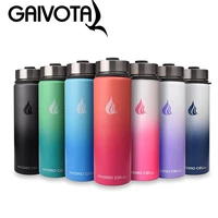 gaivota sports cycling stainless steel water bottle vacuum insulated sweat resistant sporty design warmth