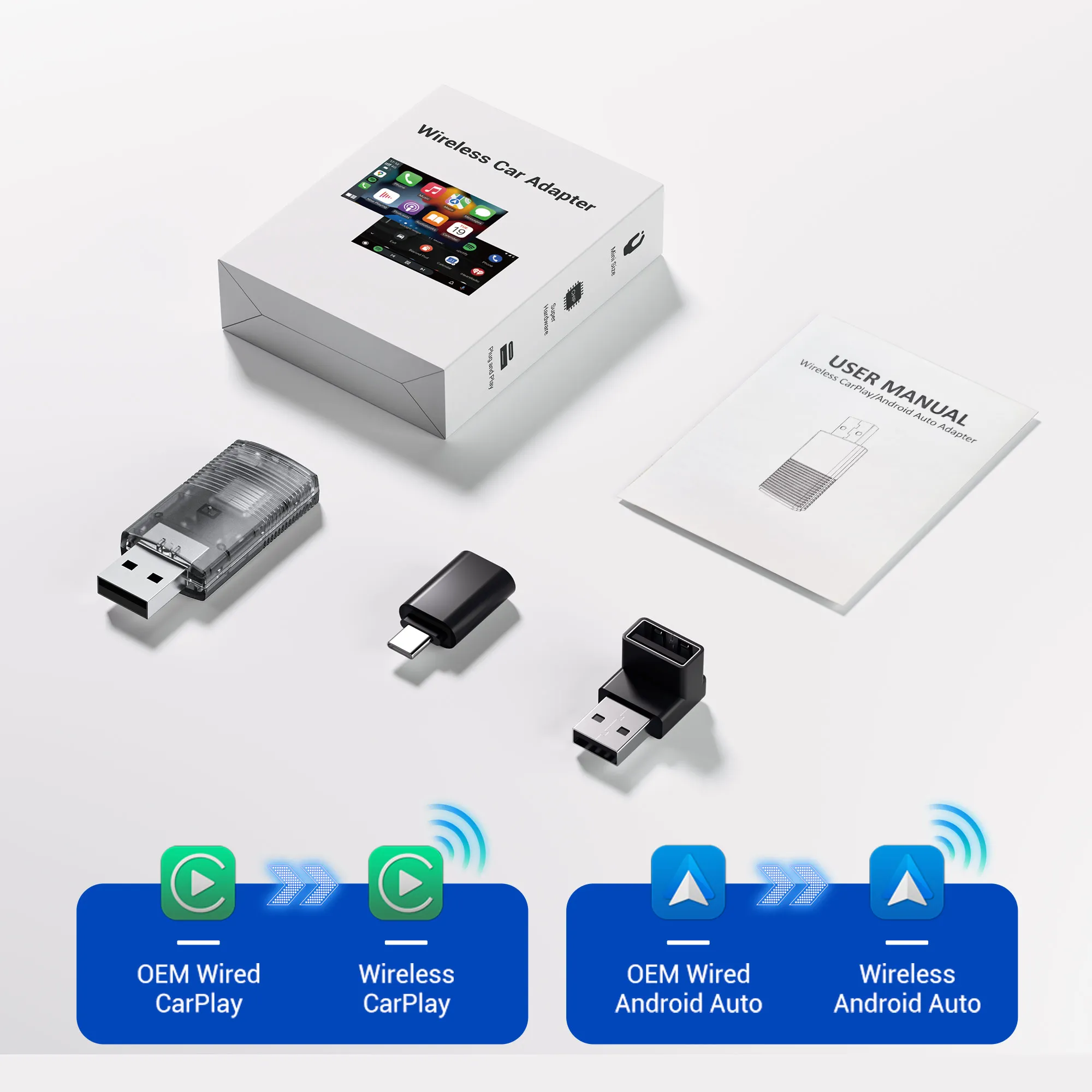 

Ottomotion MINI Wireless CarPlay адаптер для iPhone USB-наклейка автомобильные аксессуары для Hyundai VW Mazda Toyota Kia Ford Chery