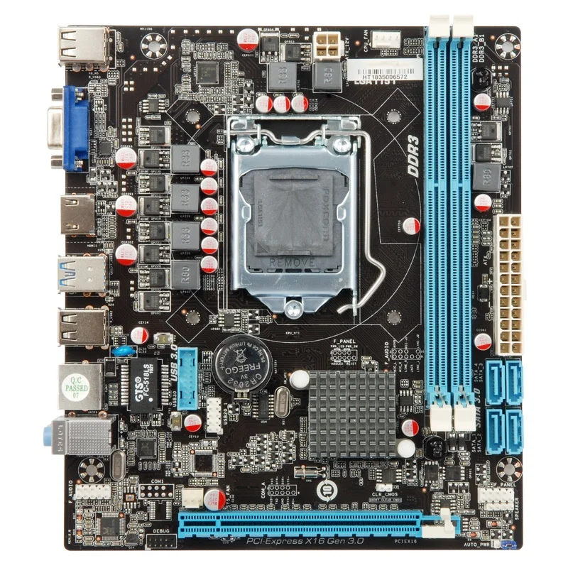 Factory customized DDR4 16GB LGA1151 H310 Chipset Motherboards For Gaming Computer