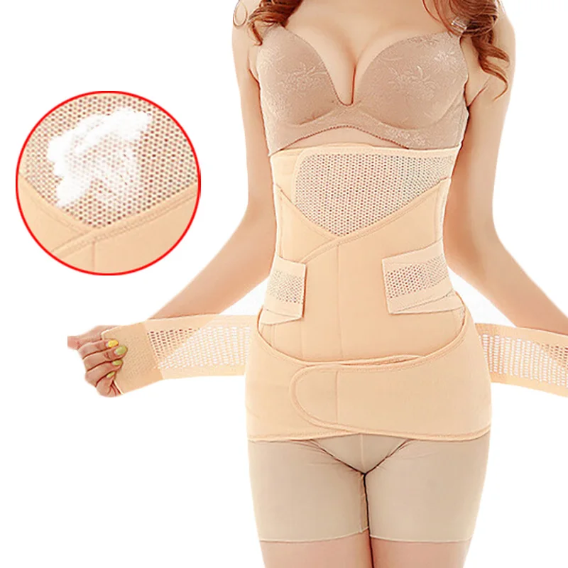 

3in1 Belly Abdomen Pelvis Postpartum Belt Body Recovery Belly Slim After Childbirth Waist Delivery After Waist Trainer Corset