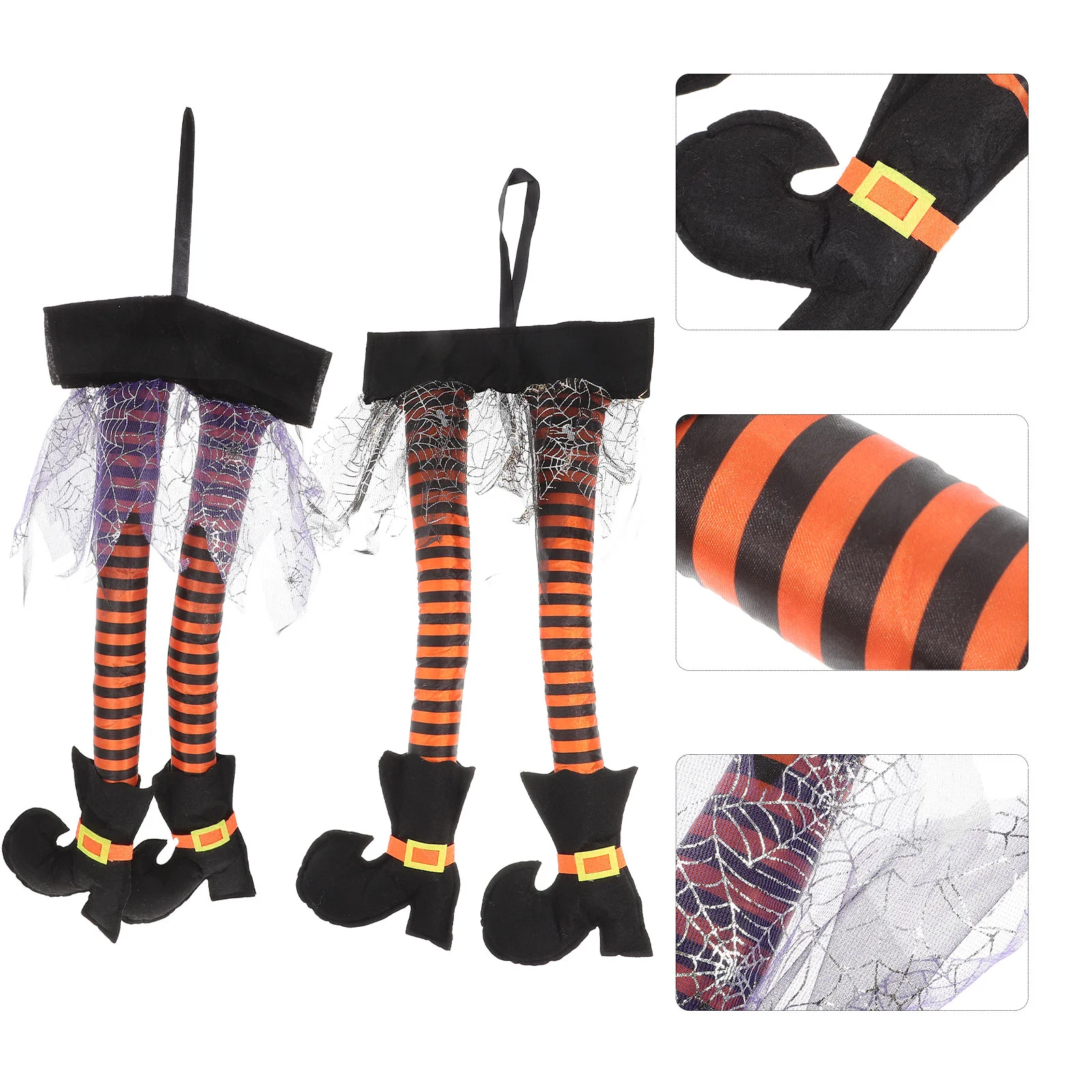 Хэллоуин Декор ведьмы ножки Висячие плохие венки автомобиль Новинка уличные