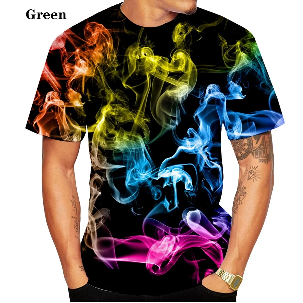 

Крутая футболка с 3D-принтом пламени, повседневный Забавный пуловер с рисунком огня, модные топы унисекс