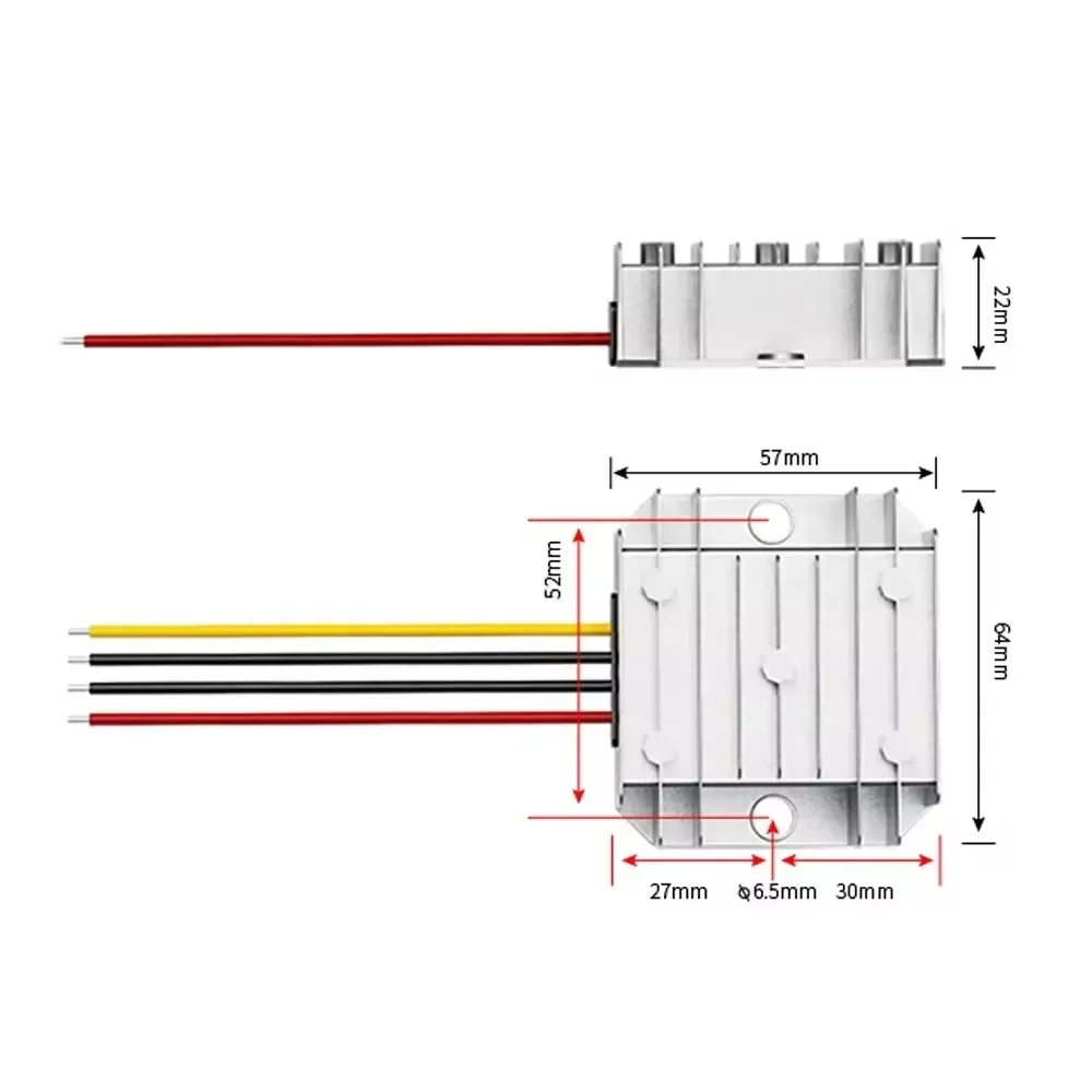 Высокое качество 8-40 В до 12 3A 1A 6A DC преобразователь мощности регулятор 72 Вт