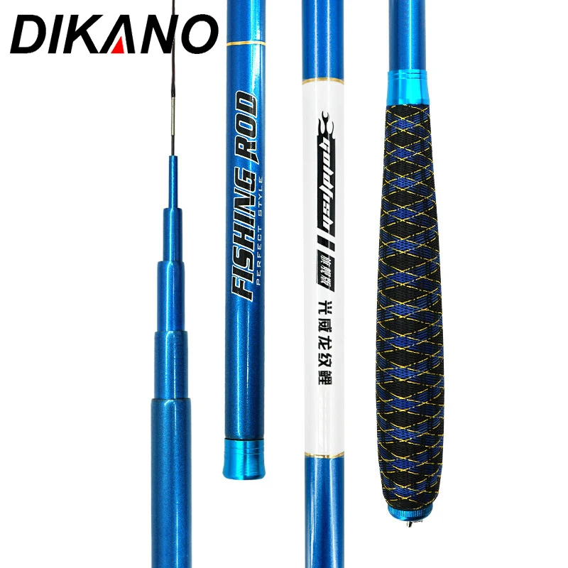 

2.7 - 6.3 Meter Stream Fishing Rod Telescopic FRP/ Carbon Fiber Rod for Carp Fishing Super Hard Fishing Goods Carpfishing Rod