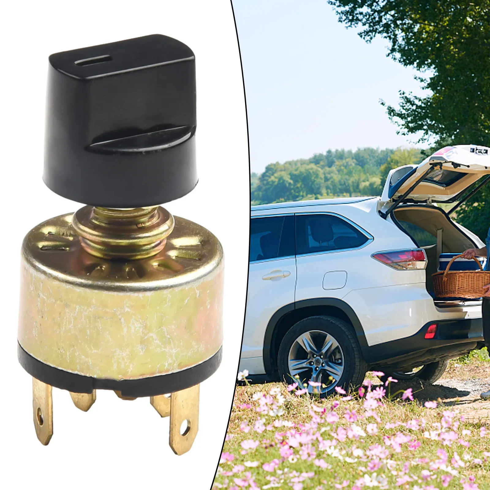 1 шт. переключатель кондиционера 10 А 24 В постоянного тока 4 позиции 3 120 переменного