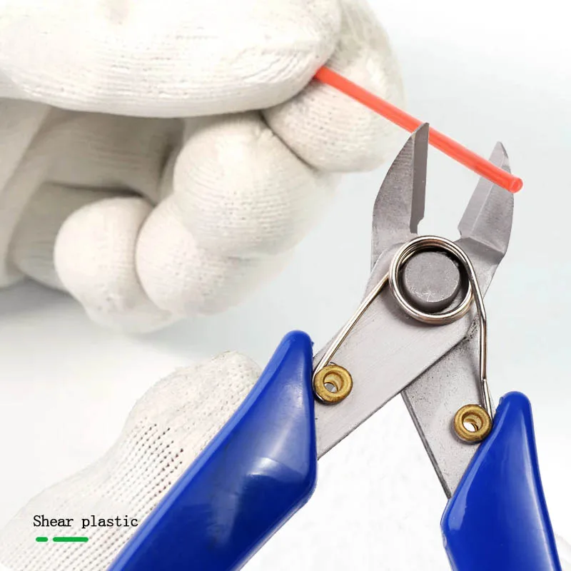 

1PCS Cutting Pliers Crimping Tool 5" Precision Diagonal Pliers For Wire Cable Cutter High Hardness Electronic Repair Hand Tools