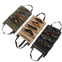 tactical roll tool roll up bag multi purpose wrench roll pouch organizer bucket car organizer storage bag hanging gun pouch