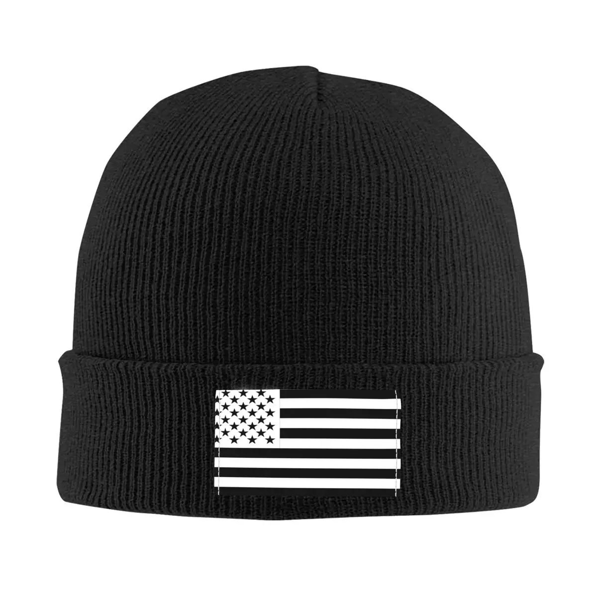 

USA Flag Knit Hat Cap Knitted Beanie Hat Beanies Cap Unisex Hipster