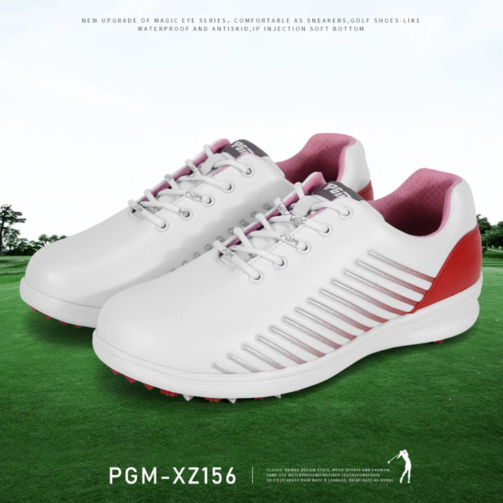 

PGM Golf Shoes Women's Waterproof Shoes Anti-Slip Shoes Comfortable Soft Sole