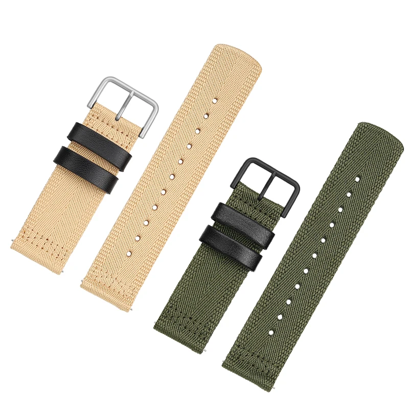 Фото Холщовый браслет 23 мм для Casio PROTREK Series PRT-B50/B70 PRW-35/60/61Y, водонепроницаемый спортивный нейлоновый ремешок для часов №5