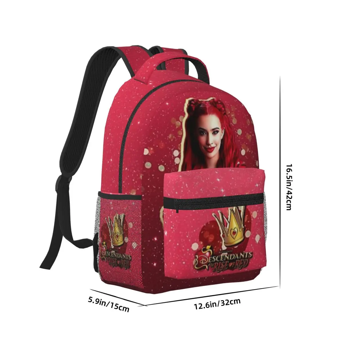 Descendants 4 The Rise Of Red - Kylie Cantrall для девочек и мальчиков студенческий рюкзак большой