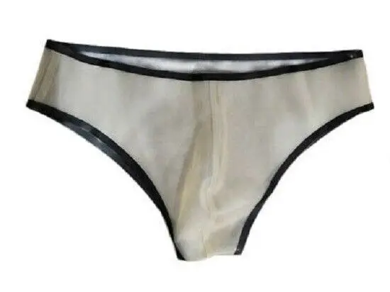 100% латексные резиновые шорты Weiß Triangle Niedrig H йоchen Брюки 0 4 мм S-XXL