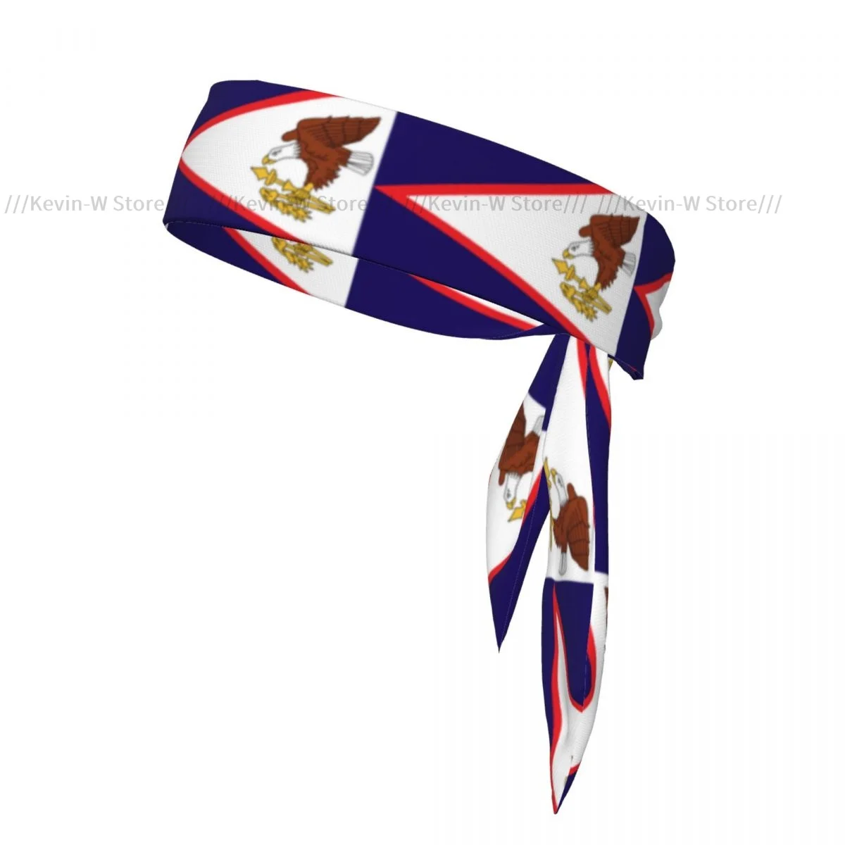 Повязка на голову банданы с американским флагом Самоа повязка спортивная