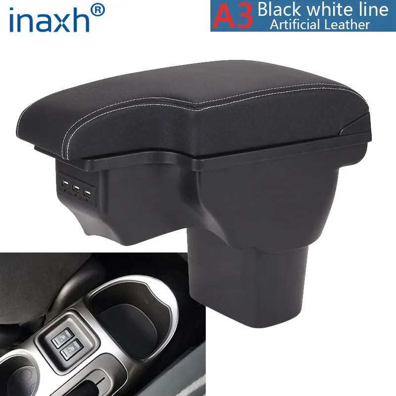 

Подлокотник для NISSAN juke, для Infiniti ESQ, автомобильный подлокотник 2010-2019, аксессуары, коробка для хранения интерьера модифицированные детали, USB