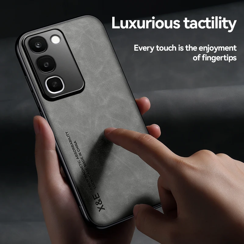 Фото Чехол для OPPO Realme C100 (4G) из роскошной веганской кожи с текстурой, противоскользящий, ударопрочный, для OPPO Realme C 100 (4G) Funda №4