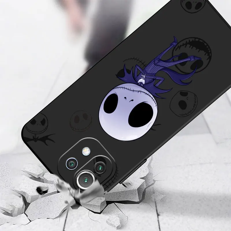 Чехол Jack Nightmare Skellington для Xiaomi Poco X3 NFC X5 X4 Pro 11 Lite 11T 10T 12 13 F3 F1 C40 M3 M4 M5 Soft Funda Phone Cover