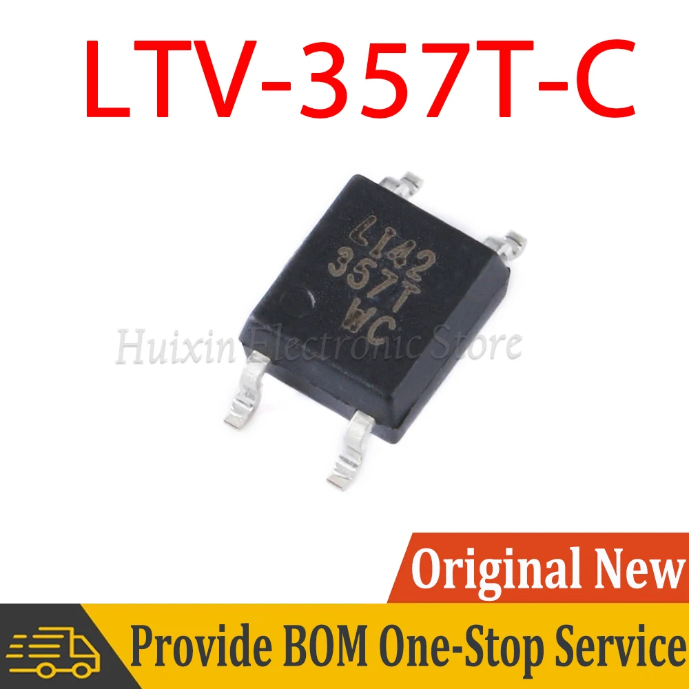 

10pcs LTV357 LTV-357T-C SOP-4 SMD Transistor Output Optocouplers SMD New and Original IC Chipset