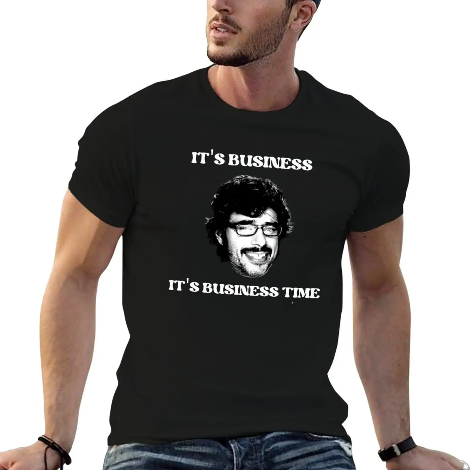 Flight of the Conchords футболка &quotIt's Business Time&quot хлопок