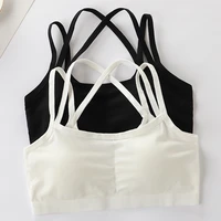 girls bra cross suspenders brassiere underwear girl sports bras adolescente training breathable child teenage bra
