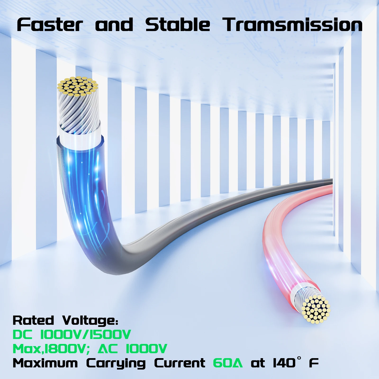 Удлинительный кабель солнечной панели 100 футов