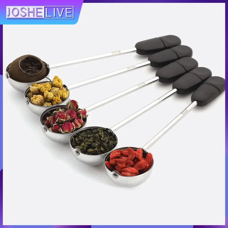 

Stainless Tea Infuser 360 Rotation Reusable Coffee Herb Spice Tea Diffuser Teaware With Soft Handle Tea Bags Portable Teapot