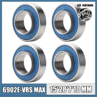 6902e vrs max bearing 1528710mm 4pc full balls bicycle frame pivot repair parts 6902 2rs rsv ball bearings 6902 2rs