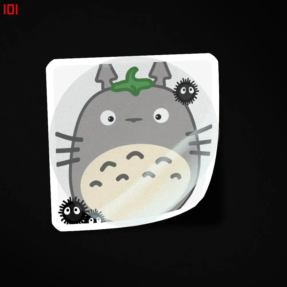 

Наклейка TOTORO 00101 для ноутбука, декор для спальни, автомобиля, милый мультяшный модный чемодан для общественных мест