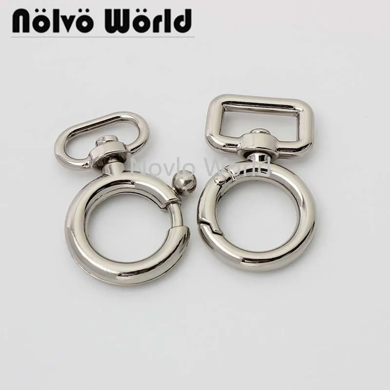 Металлический зажим для поводка собаки серебристый триггер тона верхнего конца