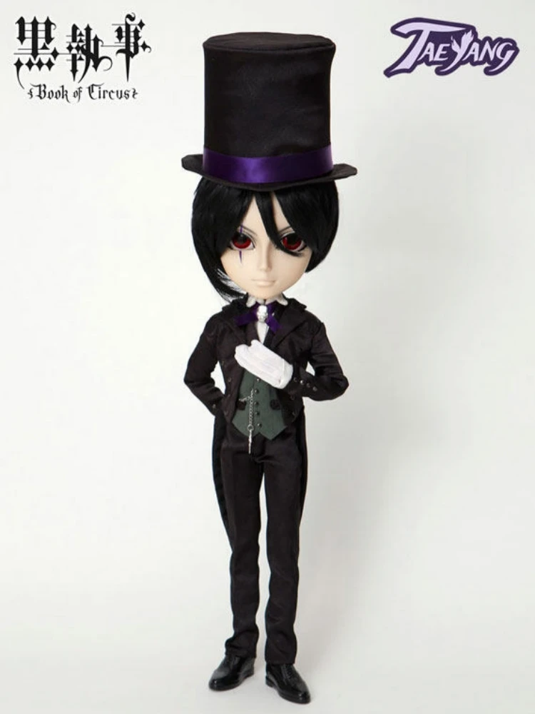 Фото Оригинальная кукла Pullip T-250 Sebastian-Black Butler Ver. Коллекционная модная кукла BJD 1/6, фигурка, украшение, модель, подарок на день рождения №3