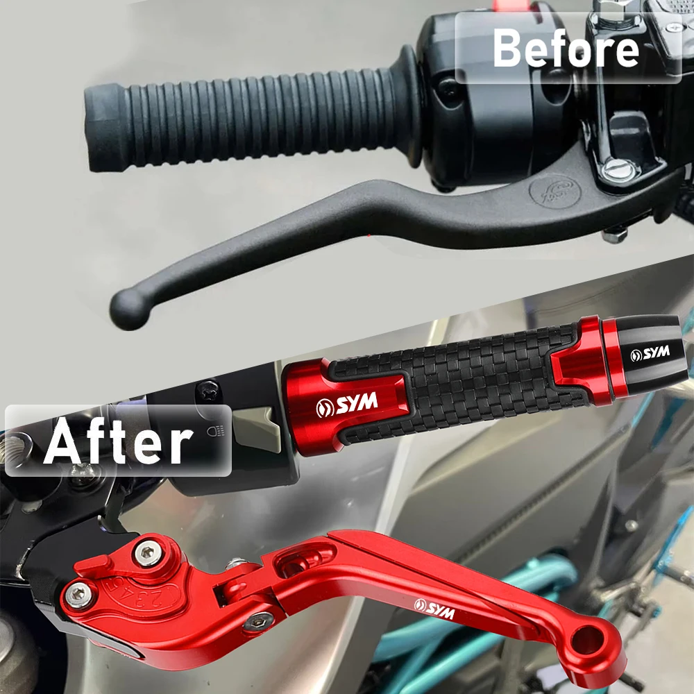 Для SYM Cruisym 150 200 150X FNX150 JET SL Fiddle 4 все годы 2024 2023 2022 рычаги тормозной муфты мотоцикла