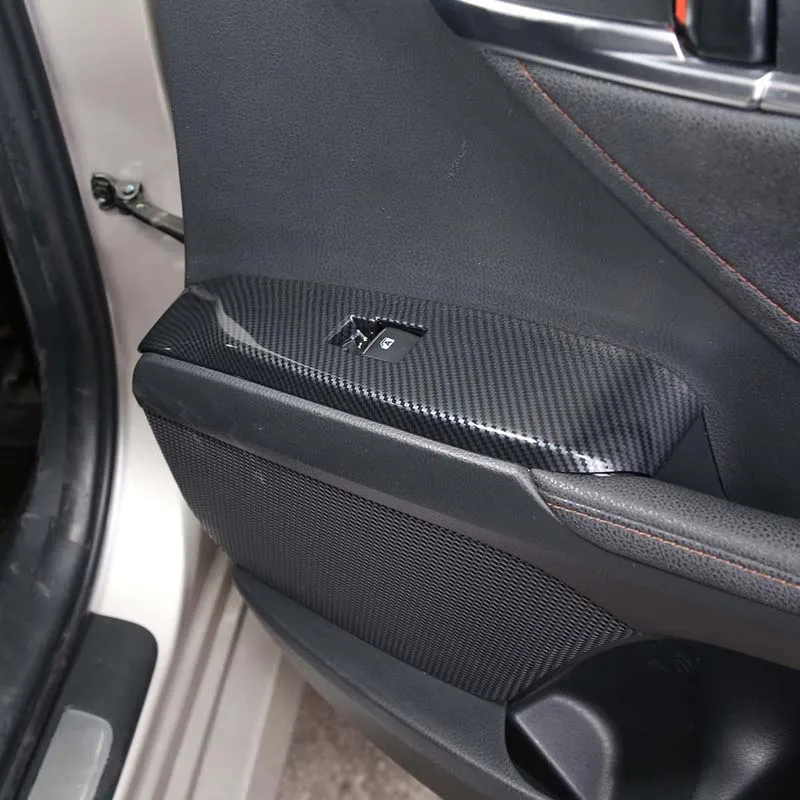 Стильные пуговицы из углеродного волокна для Toyota Camry 8 2018-2021 кнопки подъема