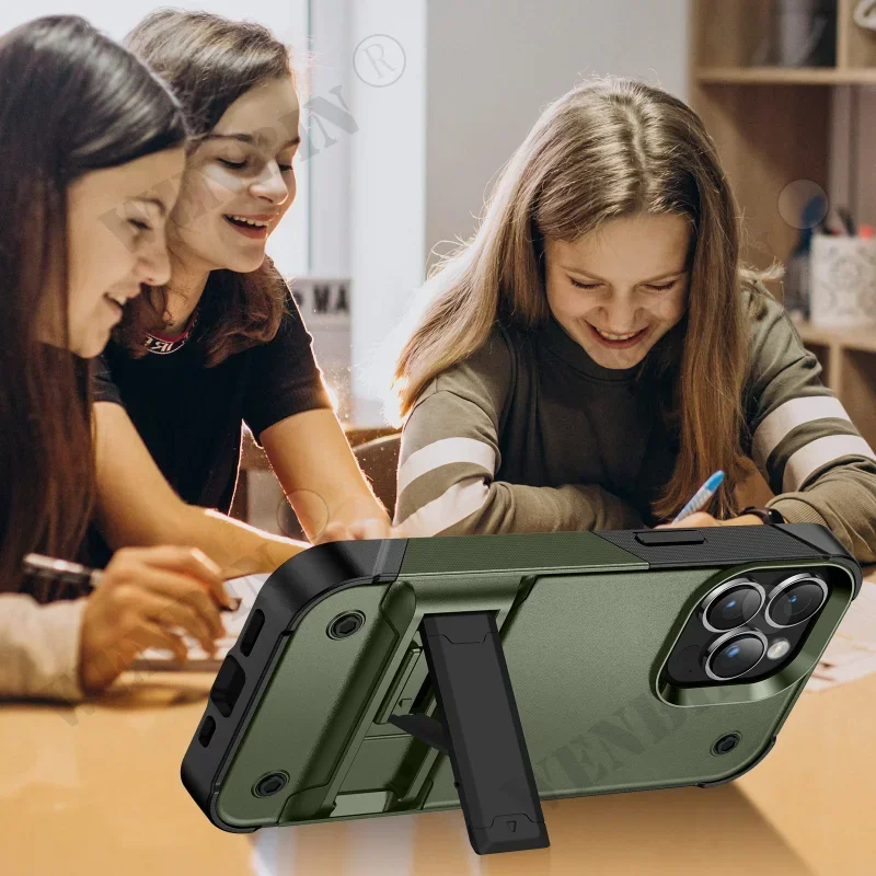 Чехол для iPhone 16 15 14 13 12 11 Pro Plus Mini 8 7 XR X XS SE защитный чехол военного класса с