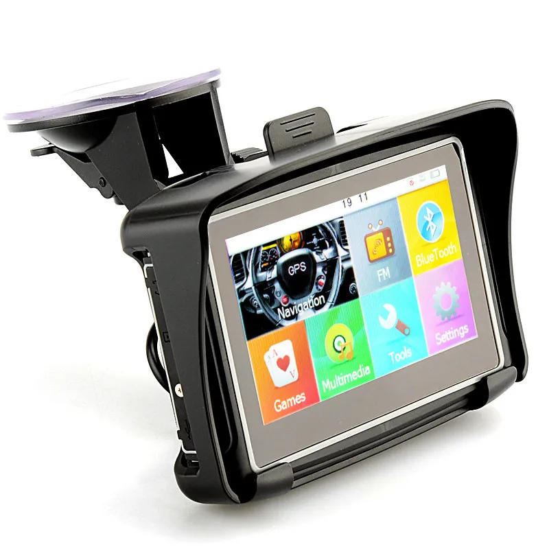 

4.3 Inch Waterproof Motorcycle Gps Flash Disk 8gb Wince 6.0 System With Free Map Motorcycle Accessories