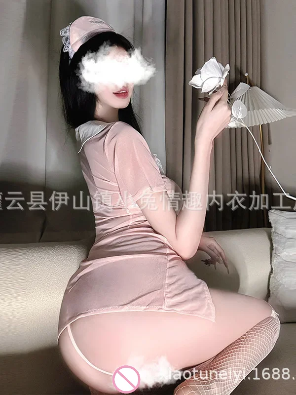 Роль Сексуальная Медсестра Играет Питер Пэн Воротник Выдалбливают Короткие