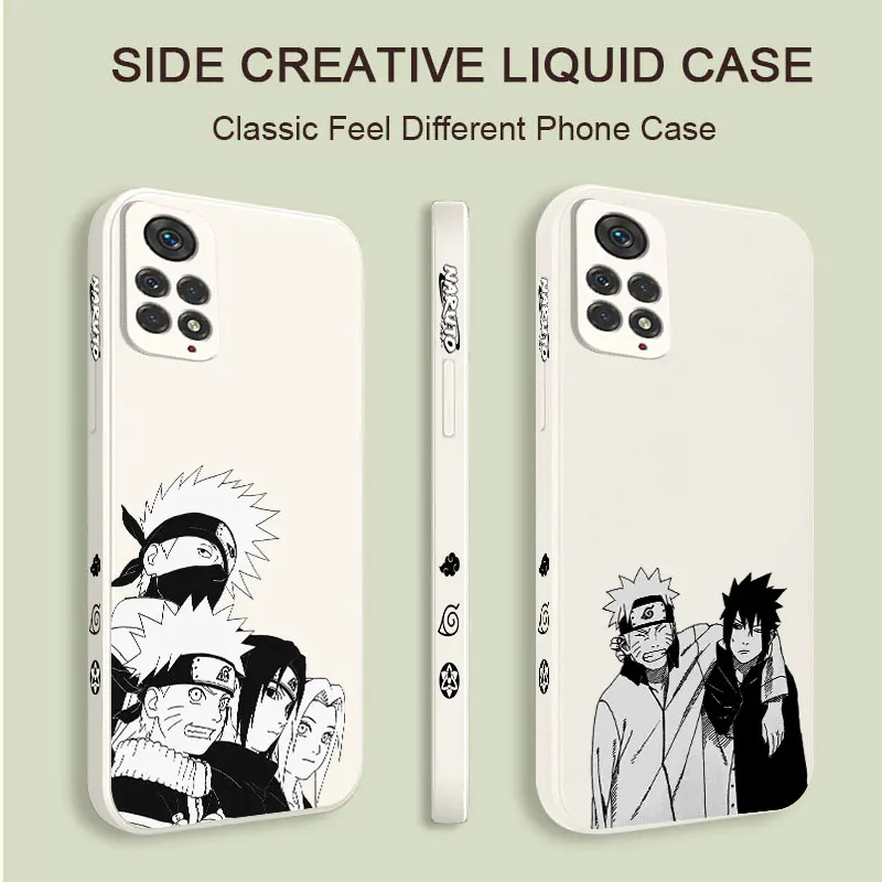 

Naruto-Uzumaki Phone Case for Samsung Galaxy S23 S22 Ultra S21 S20 FE S10 S9 S8 Plus S7 S6 Shockproof Liquid Silicone Soft Cover