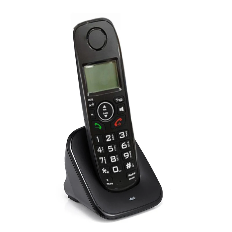 expandable cordless phone system desk telephone handset landline telephone support 5 handsets connection for home office free global shipping