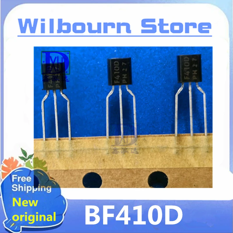 

10pcs~100pcs/lot BF410D F410D NEW TRIODE TO-92 goods in stock