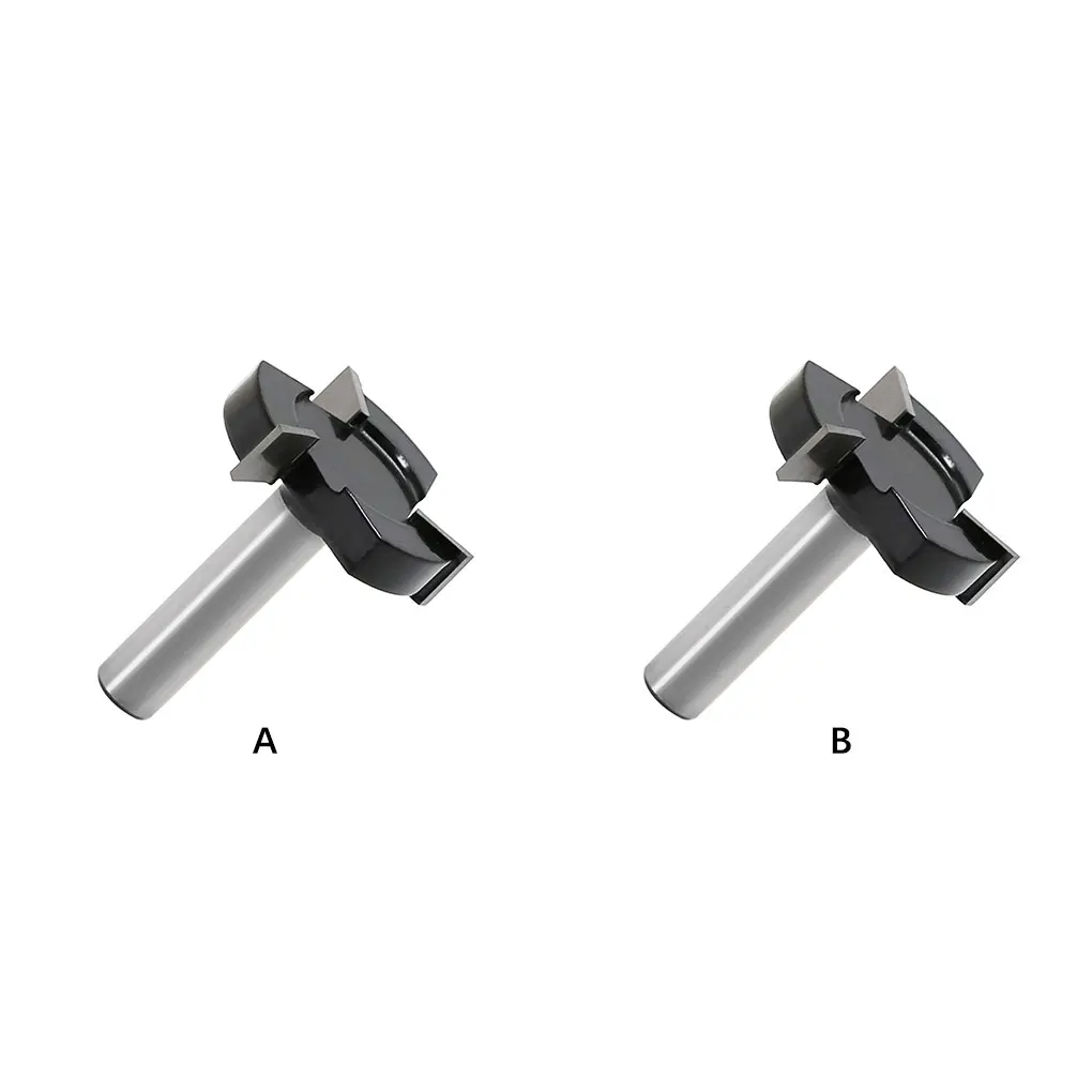 

Wear-resistant CNC Router Bits Flattening Drill Head T-typed Planing Bit Wood Milling Slicer Planer Woodworking Tool 12 1 2